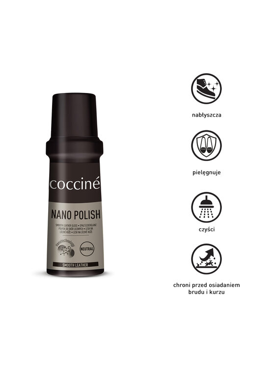 Coccine Поліроль Coccine Nano Polish 55/30/75/02/A/V4 Чорний