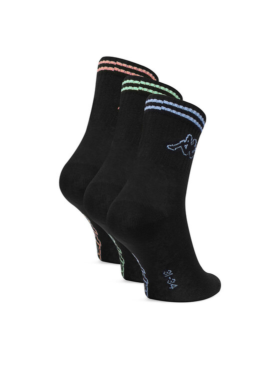 Kappa Довгі шкарпетки Kappa CEO_KR_KAPPA_DZ006_W_AW25 Чорний