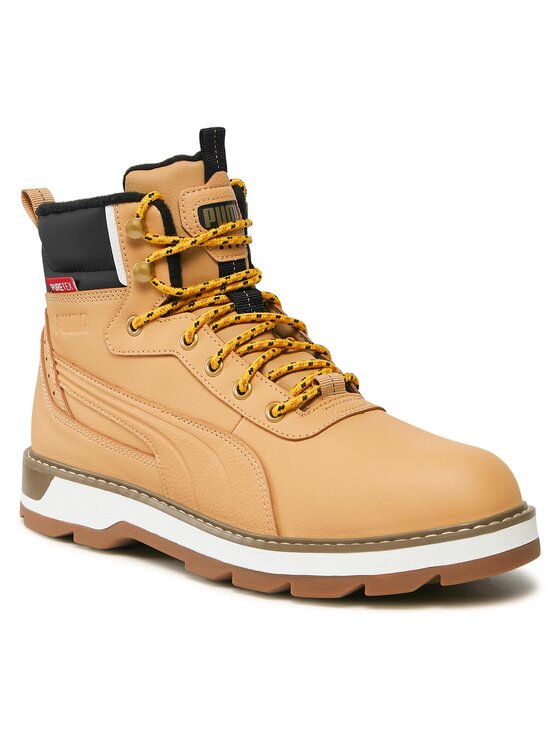 Puma Pohodni čevlji Puma Desierto v3 Puretex 393928 02 Rjava