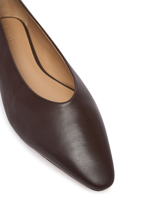 LAUREN RALPH LAUREN Balerīnas LAUREN RALPH LAUREN Audri 802P18411005 Tumši brūna