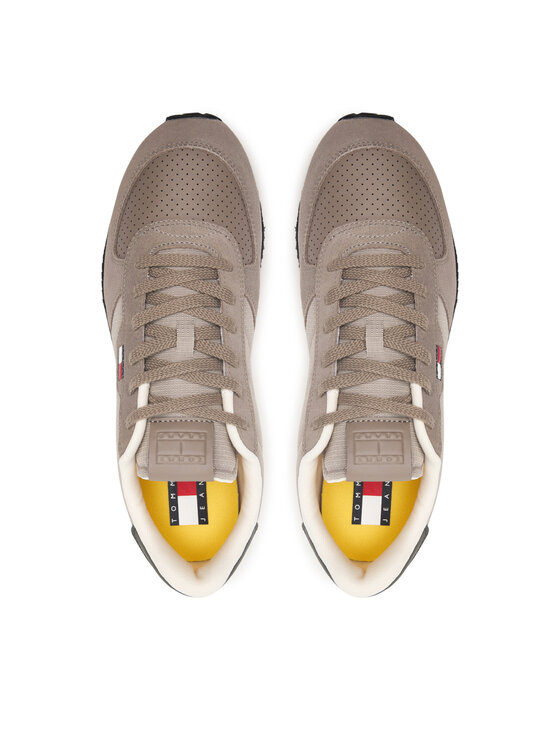 Tommy Jeans Sneakers Tommy Jeans Tj Runner Flag Mix EM0EM01774 Beige