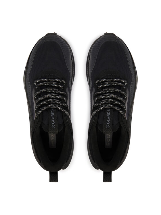 Clarks Sneakersy Clarks Pace Trail Go Wp 26328474 Czarny