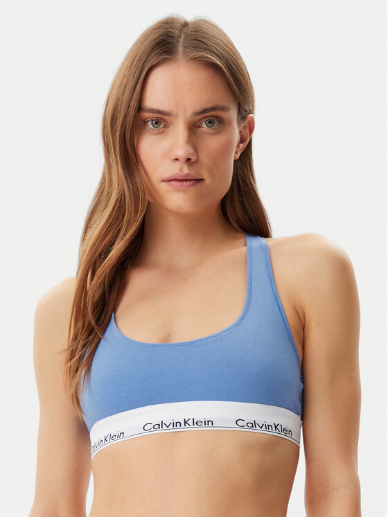 Calvin Klein Underwear Calvin Klein Underwear Top nedrček 0000F3785E Modra