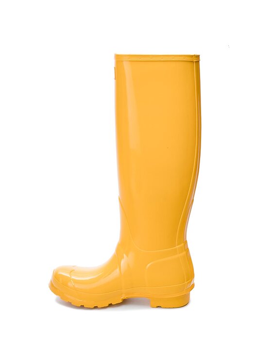 Hunter Гумові чоботи Hunter Org Tall Gloss WFT1000RGL Жовтий