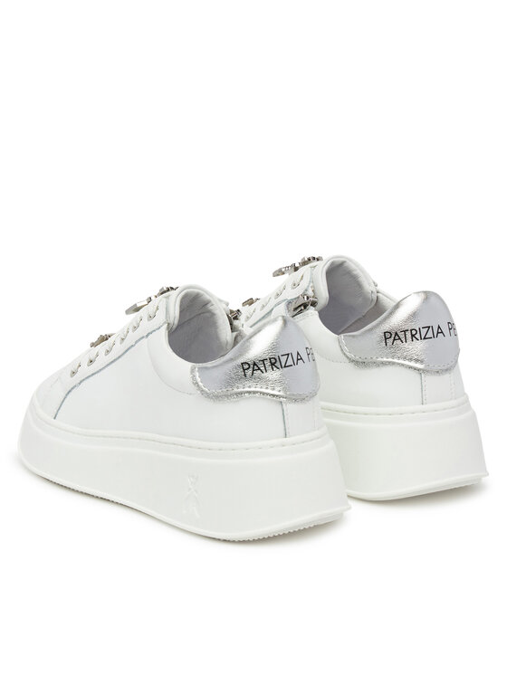 Patrizia Pepe Сникърси Patrizia Pepe PPJ302 30 Бял