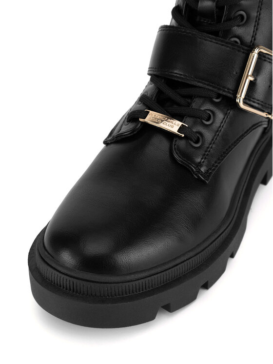 Beverly Hills Polo Club Botines planos Beverly Hills Polo Club V12-793 Negro