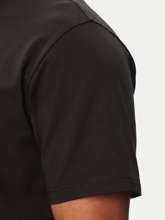 BOSS BOSS Футболка Tee Collar 50562120 Чорний Relaxed Fit