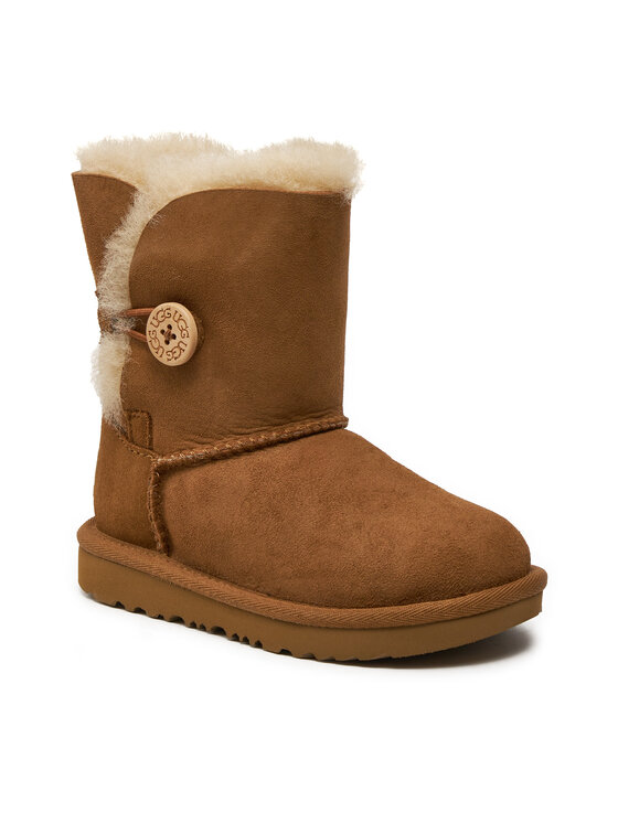 Ugg Снігоходи Ugg T Bailey Button II 1017400T Коричневий