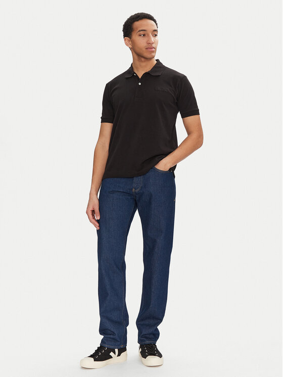 Guess Jeans Guess Jeans Polo M4BP29 KCJV1 Μαύρο Regular Fit