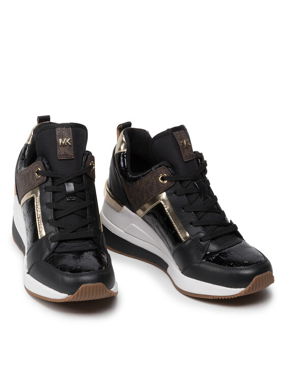 MICHAEL Michael Kors Sneakersy MICHAEL Michael Kors Georgie Trainer 43R2GEFS2A Čierna