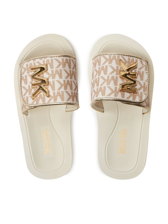 MICHAEL KORS KIDS Шльопанці MICHAEL KORS KIDS MK100946 Бежевий