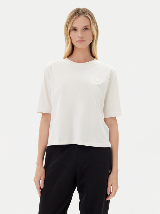 Guess Guess Футболка V4BI21 I3Z14 Écru Relaxed Fit