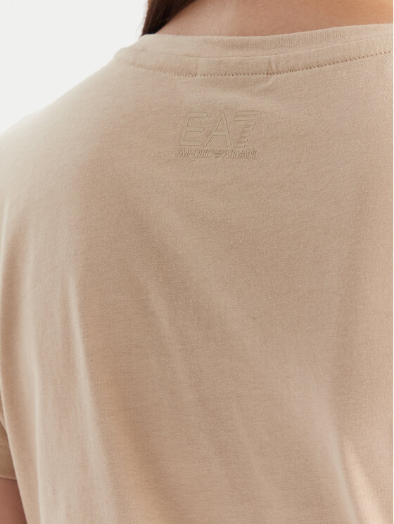 EA7 Emporio Armani EA7 Emporio Armani Camiseta 7W000521 AF12503 U1046 Beis Regular Fit