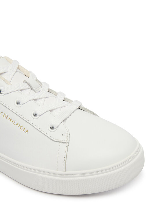 Tommy Hilfiger Sneakers Tommy Hilfiger Casual Cupsole Sneaker FW0FW09020 Alb
