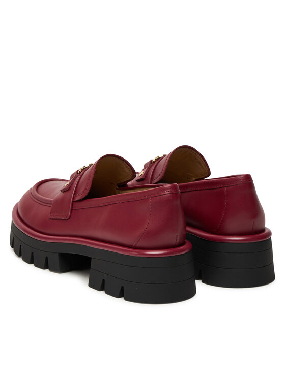 MICHAEL Michael Kors Čevlji brez vezalk MICHAEL Michael Kors 40T5MAFP1L Bordo rdeča
