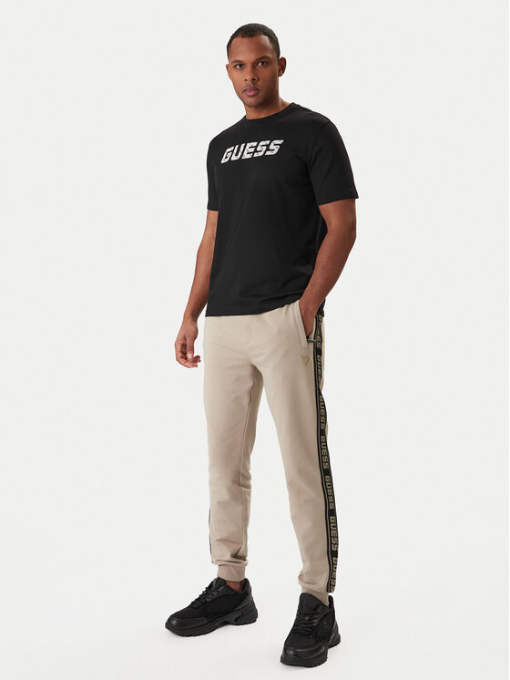 Guess Guess Camiseta Z6RI15 I3Z14 Negro Regular Fit