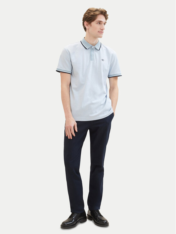 Tom Tailor Tom Tailor Polo 1040822 Celeste Regular Fit