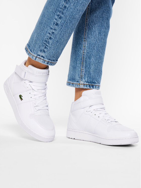 Lacoste Снікерcи Lacoste Tramline Mid 0120 1 Suj 7-40SUJ001721G Білий
