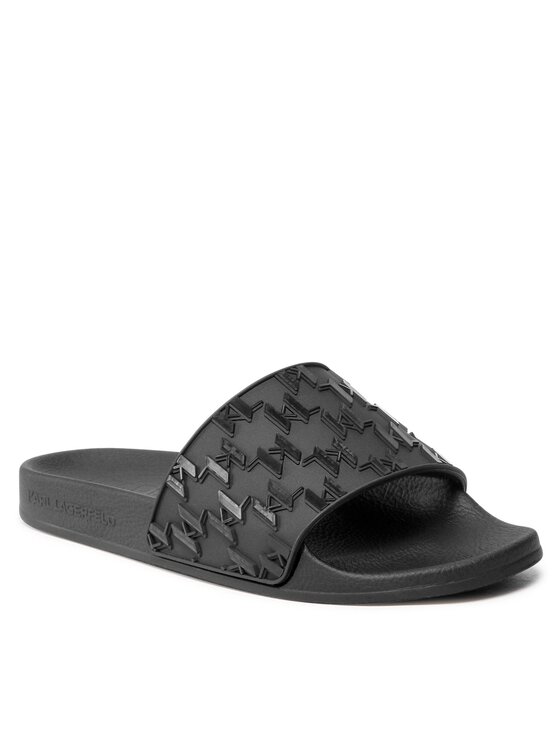 KARL LAGERFELD Şlapi KARL LAGERFELD KL80903 Negru