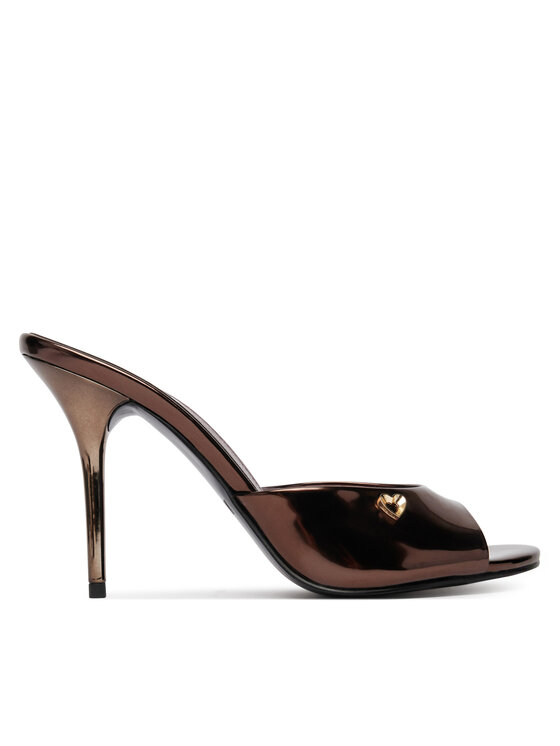 LOVE MOSCHINO Klapki LOVE MOSCHINO JA28209G0OJE0203 Czarny