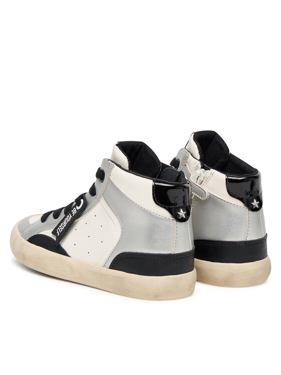 Geox Sneakersy Geox J Gisli J564NA 054AJ C0459 S Bílá