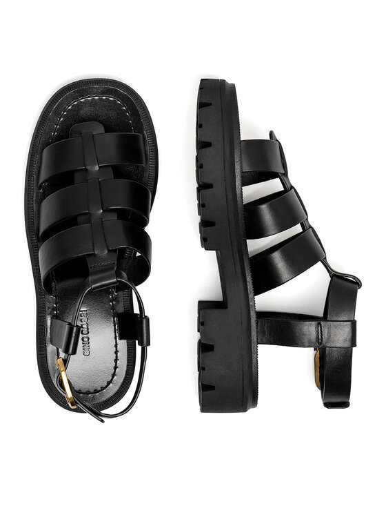GINO ROSSI Sandále Gino Rossi ELISABETH-112817 Čierna