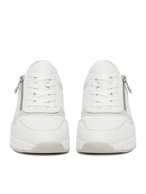 Rieker Sneakers Rieker N9301-80 Alb