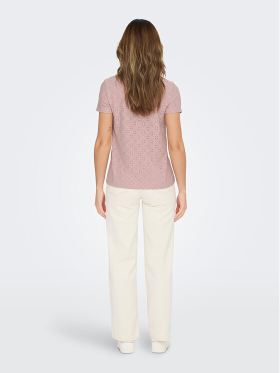 JDY JDY Футболка 15158450 Фіолетовий Regular Fit