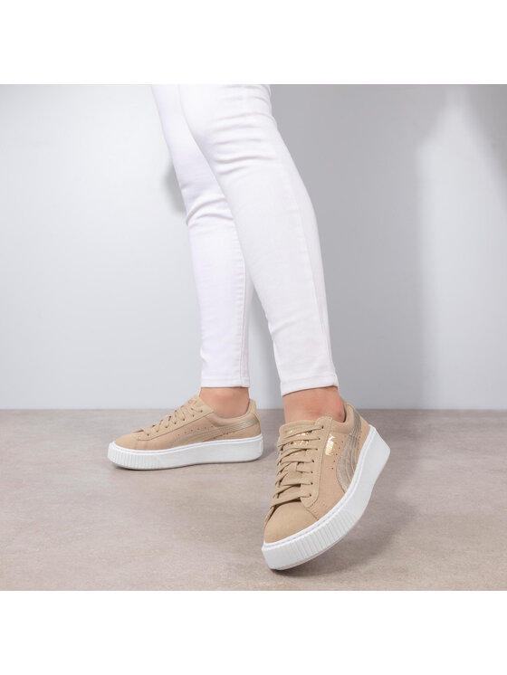 Puma Superge Puma Suede Platform Bubble Wn's 364594 Bež