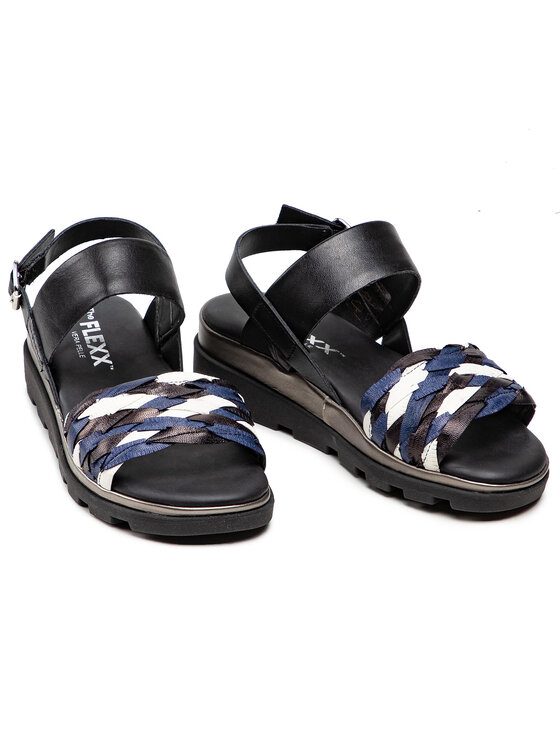 The Flexx Sandale The Flexx Blues DS21-D1507.48-TF-TN003.MK001 Crna
