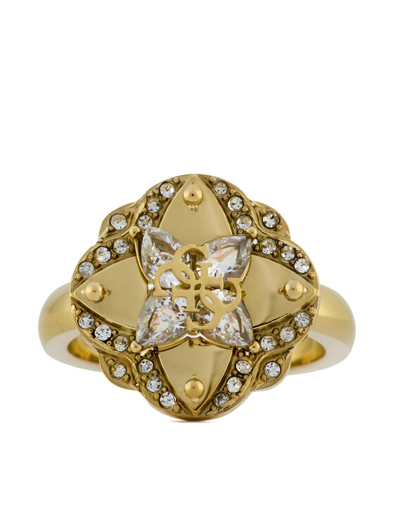 Guess Prsteň Guess JUBR05 506JW Zlatá