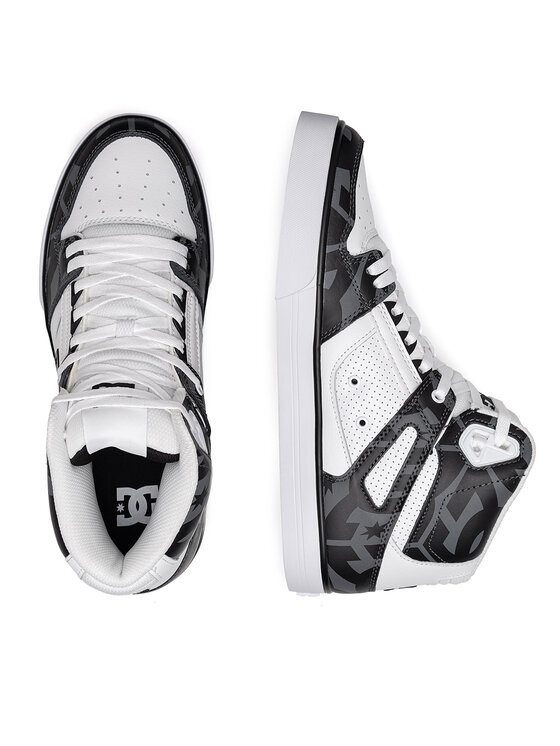 DC Shoes Sneakers DC Shoes PURE HIGH-TOP WC ADYS400043-XKWS Alb