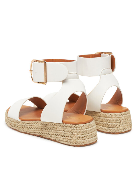 DeeZee Espadrilky DeeZee QS276-1 Biela