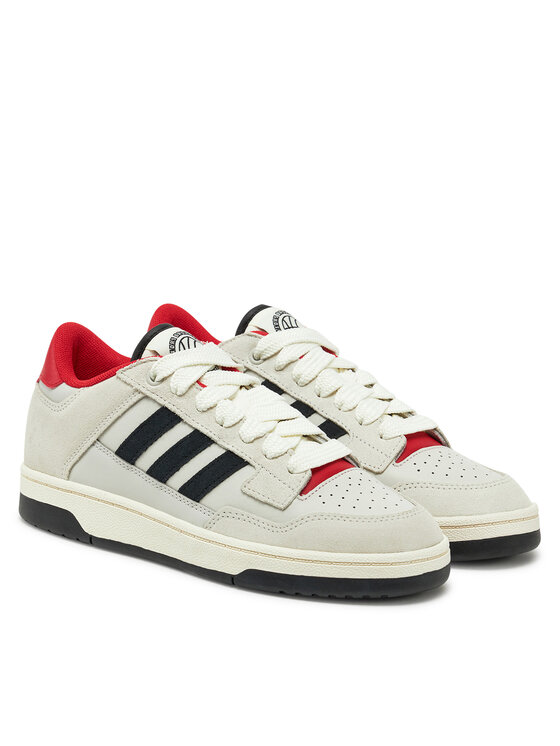 adidas Basketbalové topánky adidas Rapid Court Low JR3158 Béžová