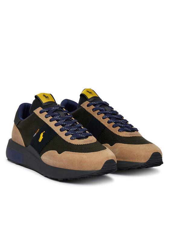 Polo Ralph Lauren Sneakersy Polo Ralph Lauren Train 89 PP 809P15710003 Světle hnědá