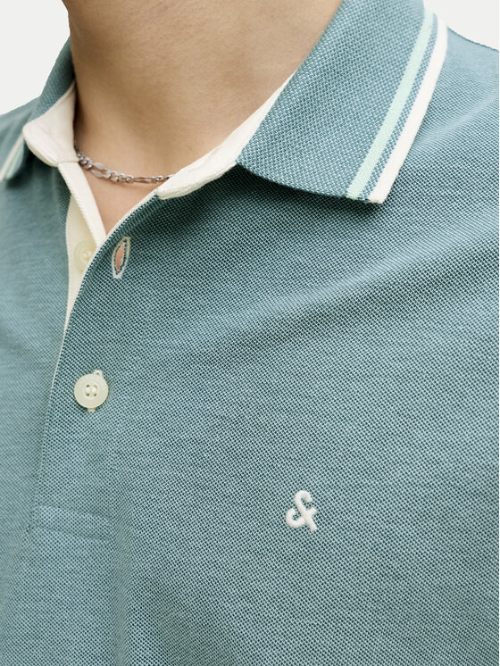 Jack & Jones Jack & Jones Polo Paulos 12136668 Πράσινο Regular Fit