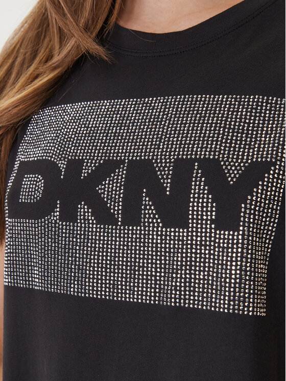 DKNY DKNY Camiseta DJ6T1701 Negro Regular Fit