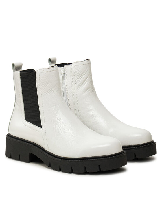 Stivaletti Caprice In Pelle Con Membrana Tex, Tacco 40mm E Altezza Gambale 20,5cm - Larghezza G