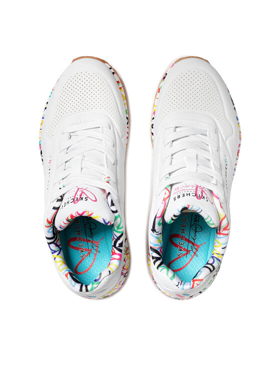 Skechers Снікерcи Skechers Uno Loving Love 155506/WHT Білий