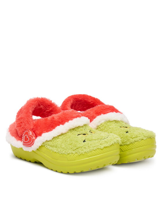 Crocs Шльопанці Crocs Classic Grinch 211690 Зелений