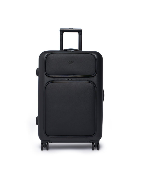 Emporio Armani Среден куфар Emporio Armani EM002547 AF13805 UC001 Черен