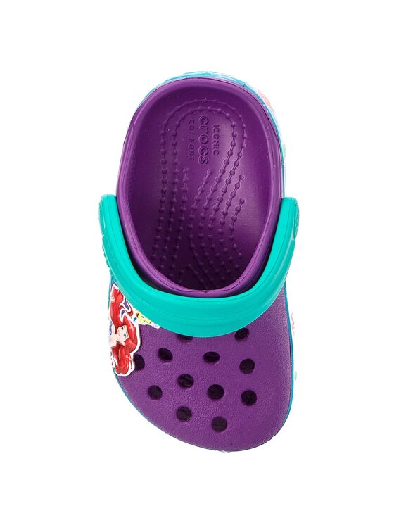 Crocs Шльопанці Crocs Cb Princess Ariel Clog K 205213 Фіолетовий