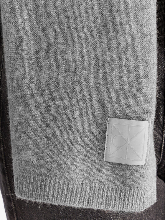 Calvin Klein Sciarpa Calvin Klein Emblem LV04D8014G Grigio