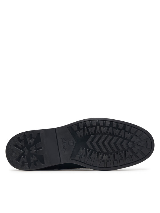 Clarks Gležnjače Clarks Aldwin 2 Cap 26320118 Crna