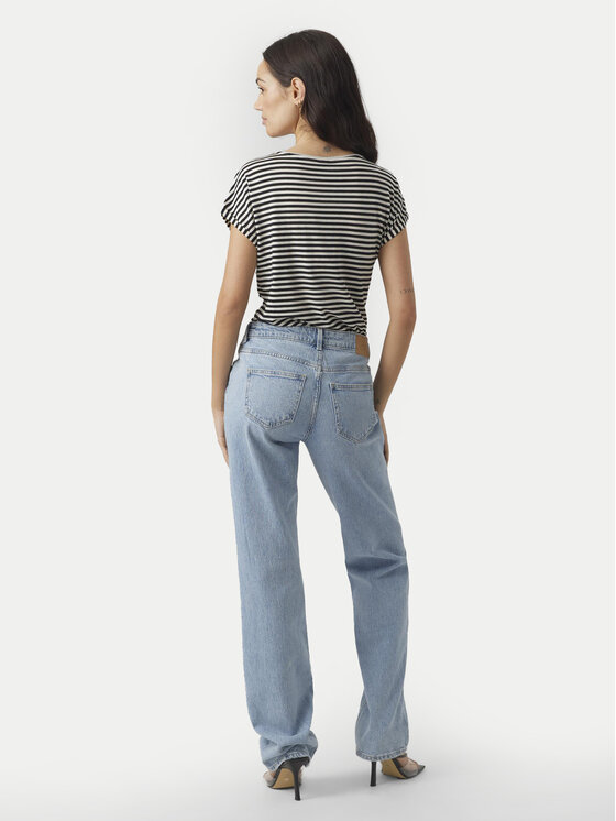 Vero Moda Vero Moda Футболка Ava 10284469 Чорний Regular Fit