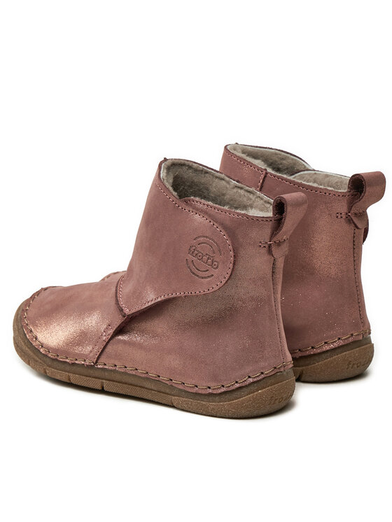 Froddo Kozačky Froddo Paix Up Winter Boots G2160082-6 S Růžová