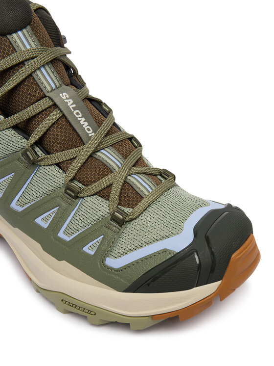 Salomon Turistiniai batai Salomon X Ultra 360 Edge Mid GTX L49098800 Žalia