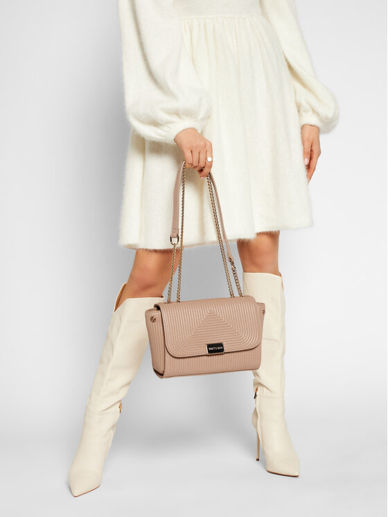 Trussardi Сумка Trussardi Frida Shoulder Bag 75B01036 Бежевий