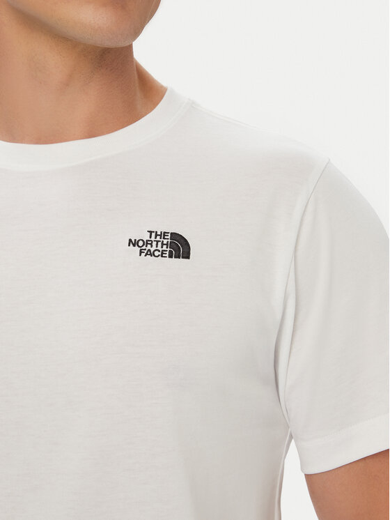 The North Face The North Face Camiseta Evolution Simple Dome NF0A8CZ2 Blanco Regular Fit