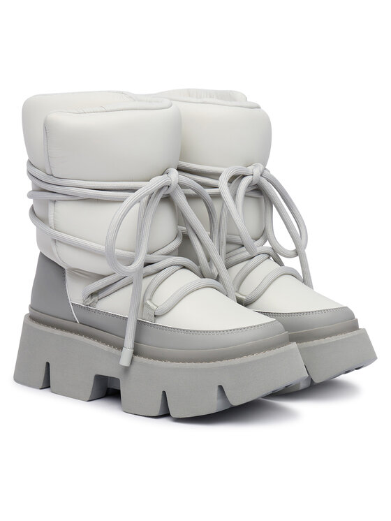 United Nude Śniegowce United Nude Stomper Snow Boot 11052918161 Kremowy